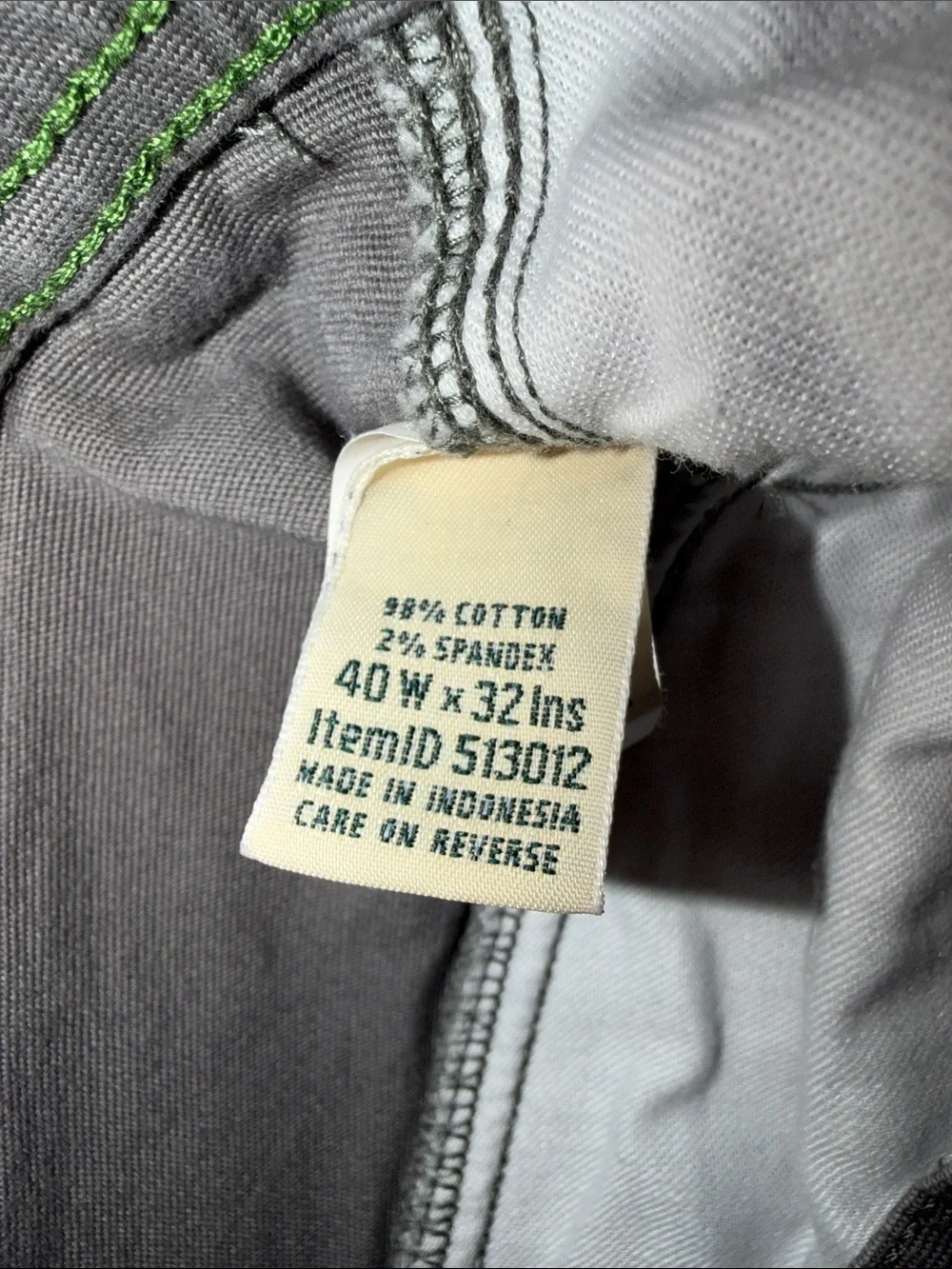 L.L. Bean Men's Gray Cargo Pants – BeanFlex Standard Fit 40x32